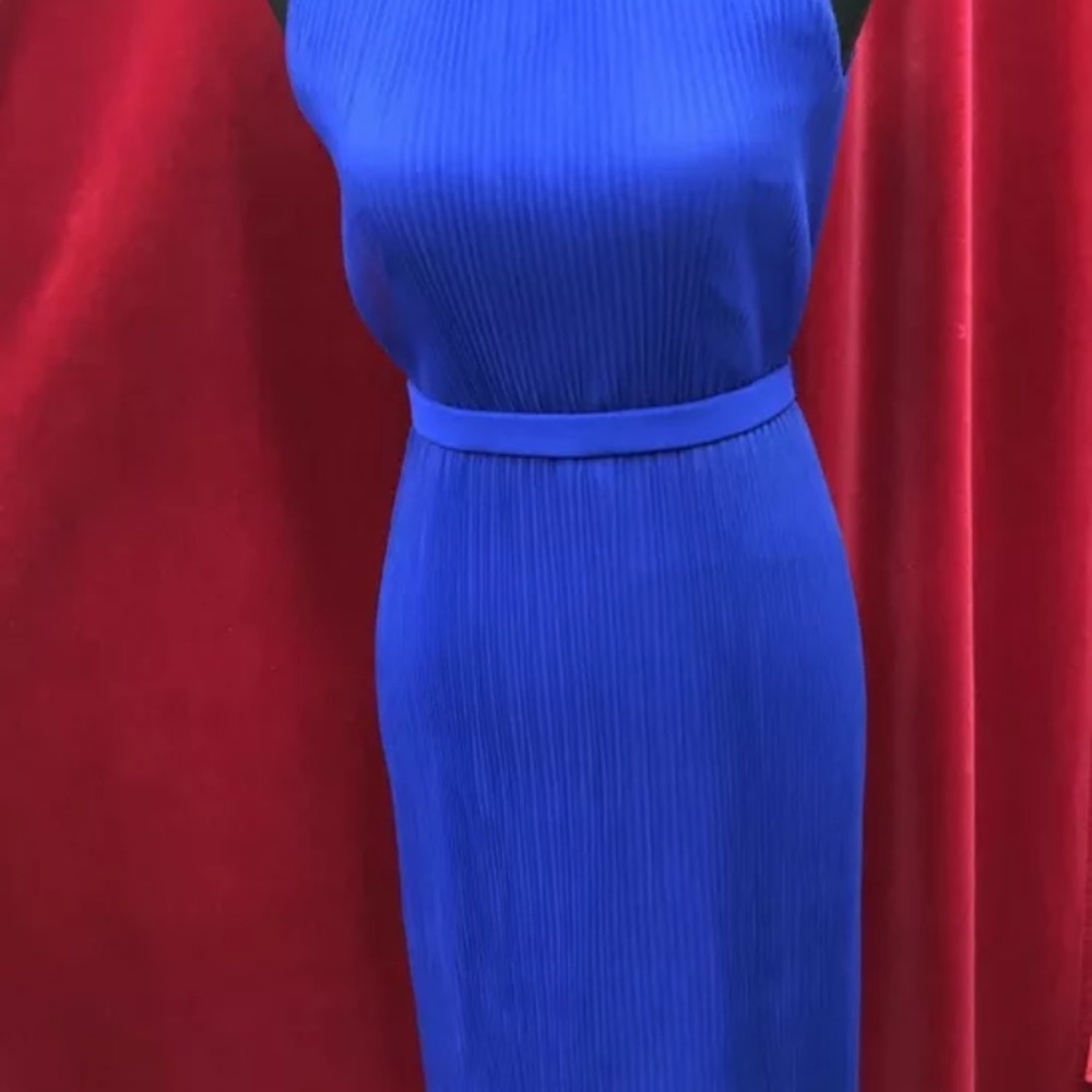 NWT dress hugo boss cocktail evening party blue